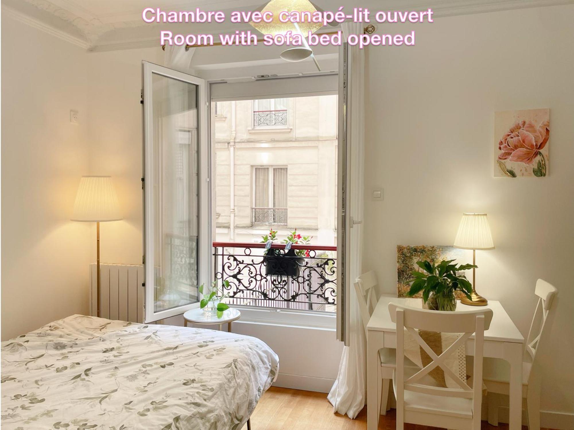 巴黎Chambre Privee, Sdb Partage, Arc De Triomphe, Metro 1, T3B, Rer C E A公寓 外观 照片